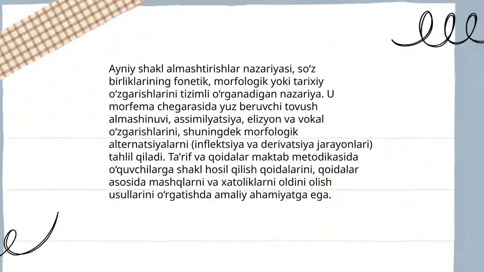 Maktabda ayniy shakl almashtirishlarni oʻrgatish metodikasi 3