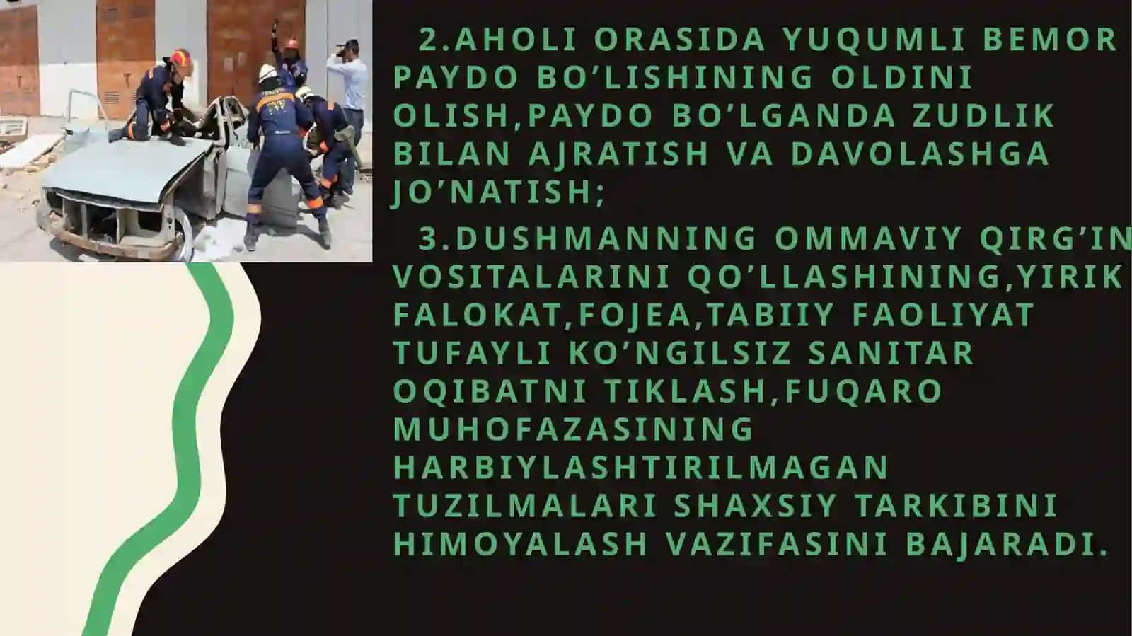 fuqaro muhofazasi tibbiyot xizmati,vazifasi,tashkiliy Tamoyillar 3