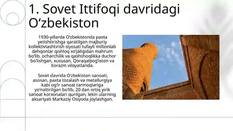 Mustaqil O'zbekiston Respublikasining tashkil topishi va uning tarixiy ahamiyati 3