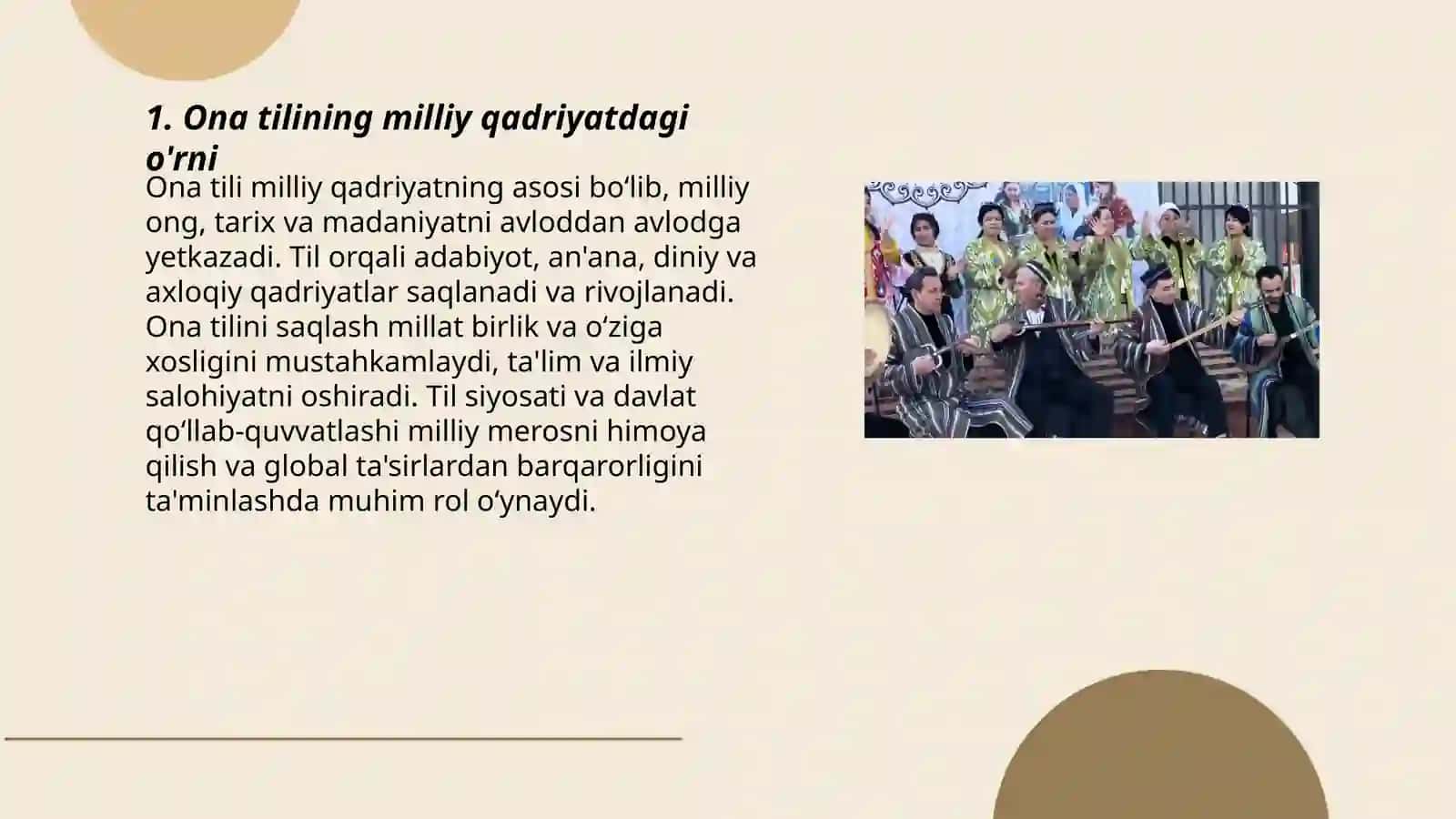 Milliy qadriyatlar- millat iftixori 3