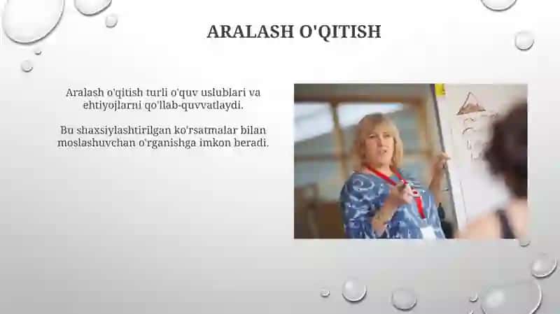 Aralash o'qitish 3