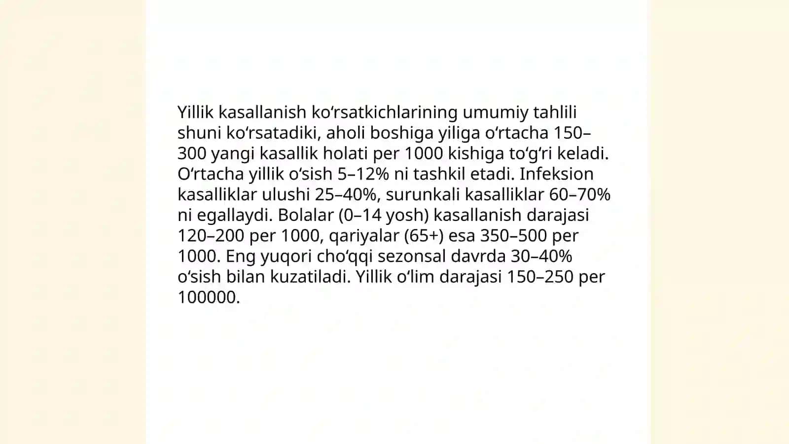 Kasallanishnig yillik dinamikasi tahlili 3