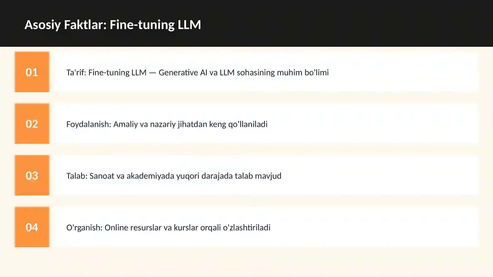 Fine-tuning LLM 3