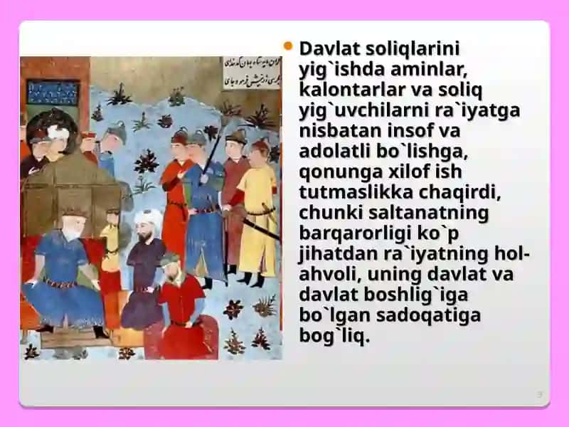 Amir Temurning taxtga kelishidagi tarixiy ahvol 3