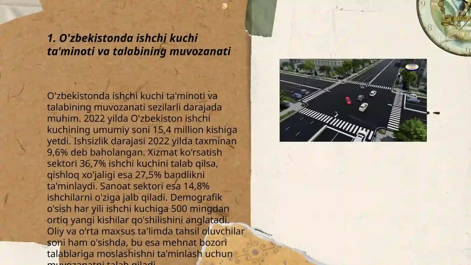 O'zbekistonda ishchi kuchi ta'minoti va talabining muvozanati 3