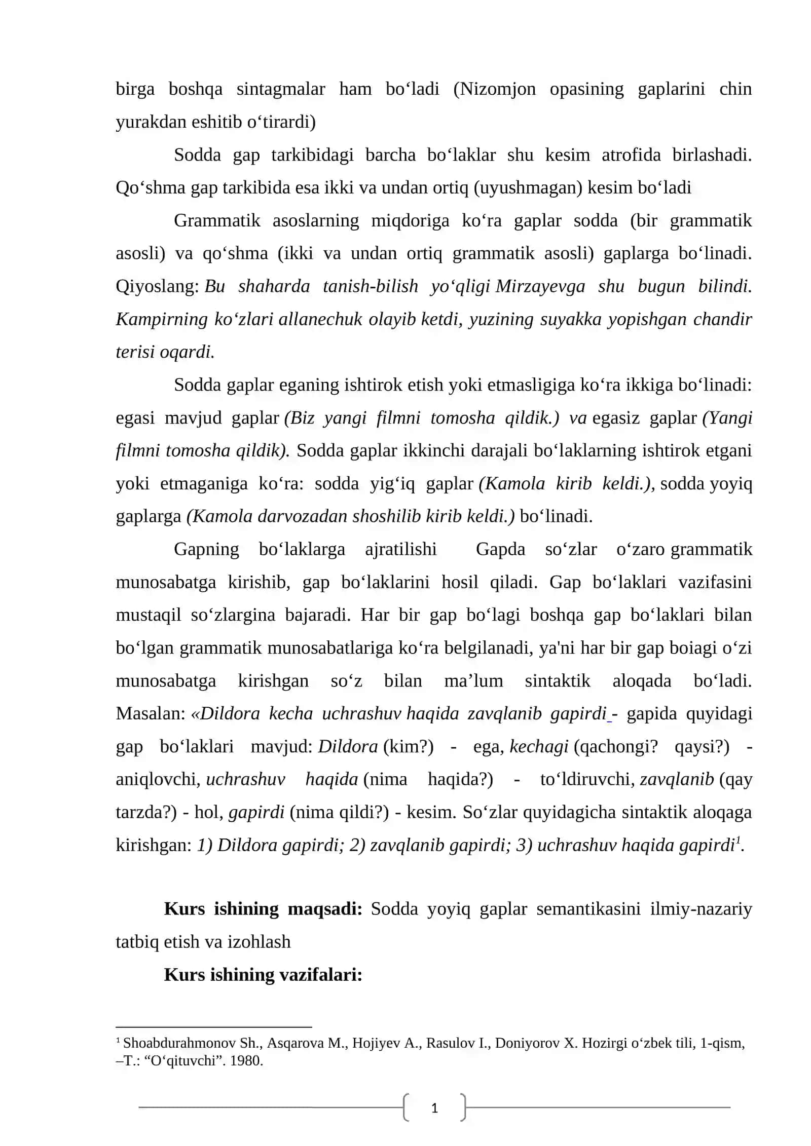 SODDA YOYIQ GAPLAR SEMANTIKASI 3