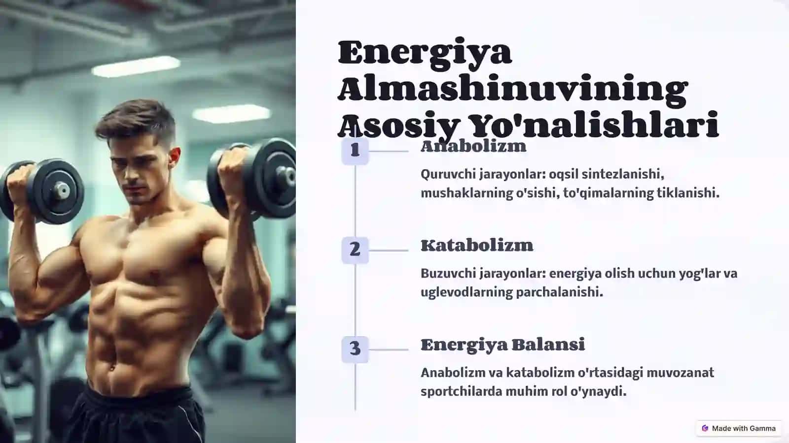 Sportchilar Ovqatlanishining Biokimyoviy Asoslari 3