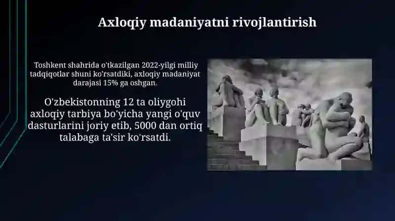 Axloqiy madaniyatni rivojlantirish 3