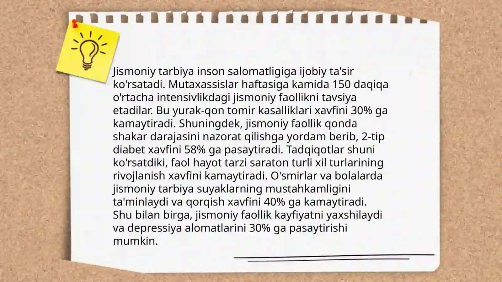 Jismoniy tarbiyaning inson kamolotidagi tutgan o'rni 3