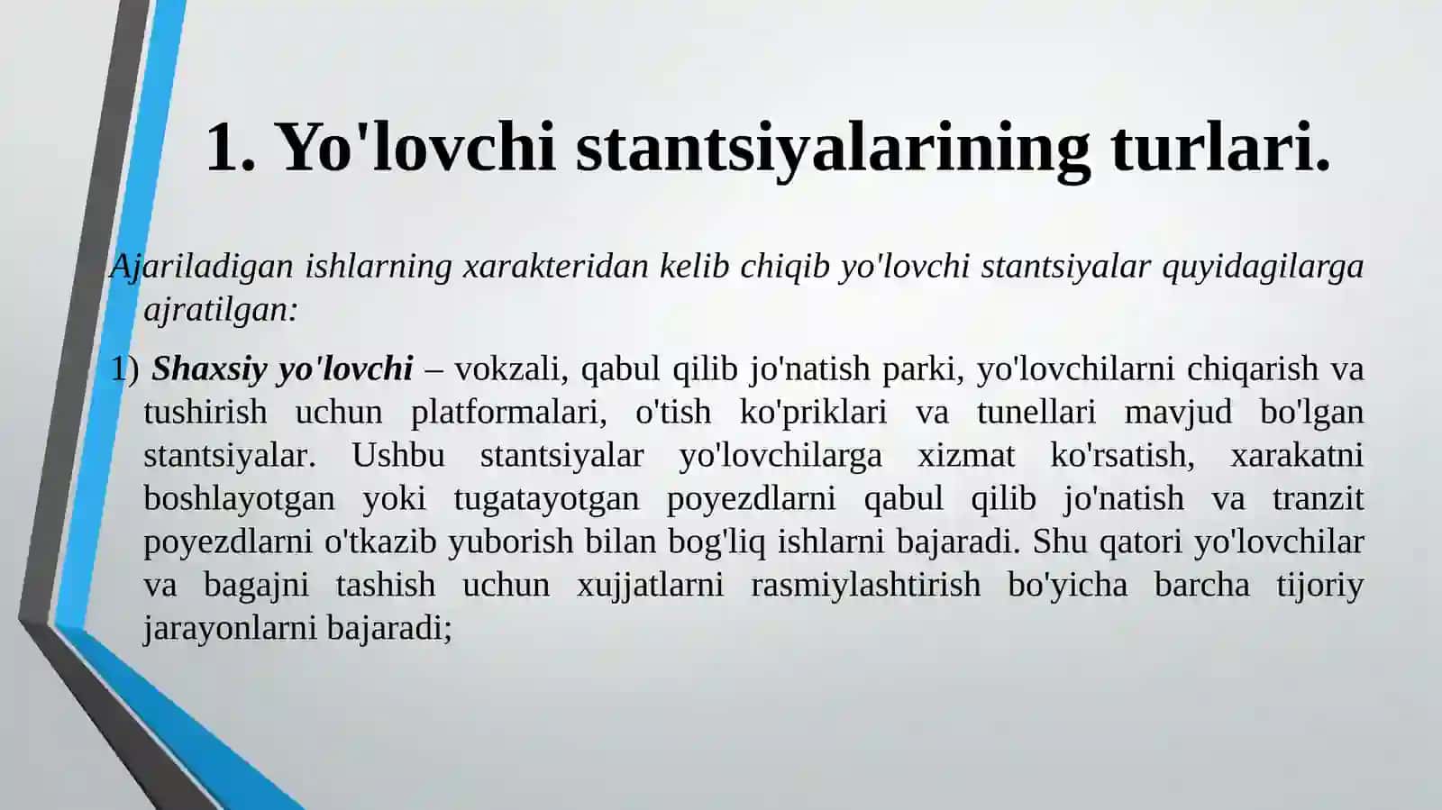 13-MA’RUZA. YO'LОVCHISTАNSIYALАRININGTUZILISHIVАSXЕMАLАRI 3