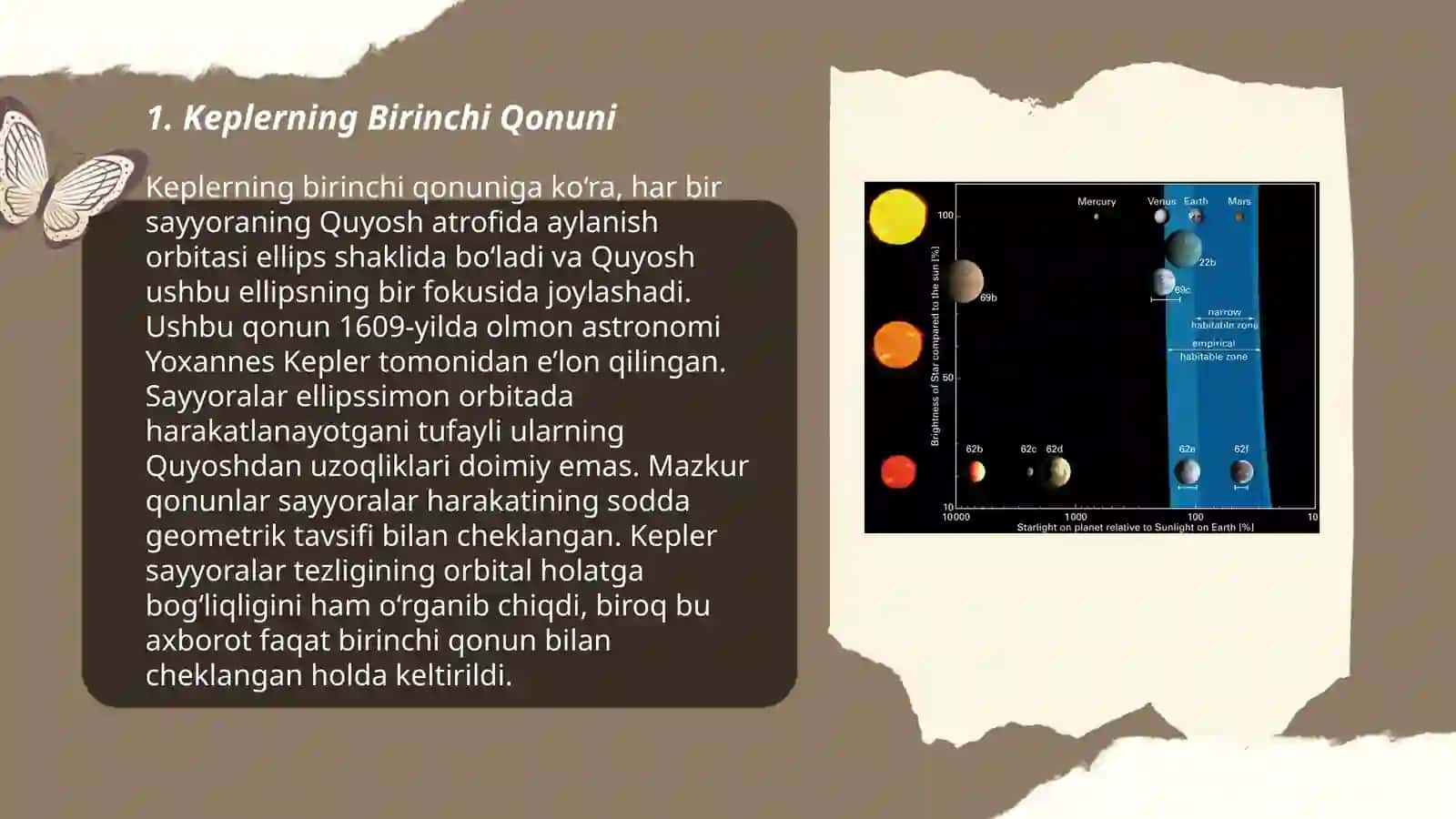 Keplerning Birinchi Qonuni 3