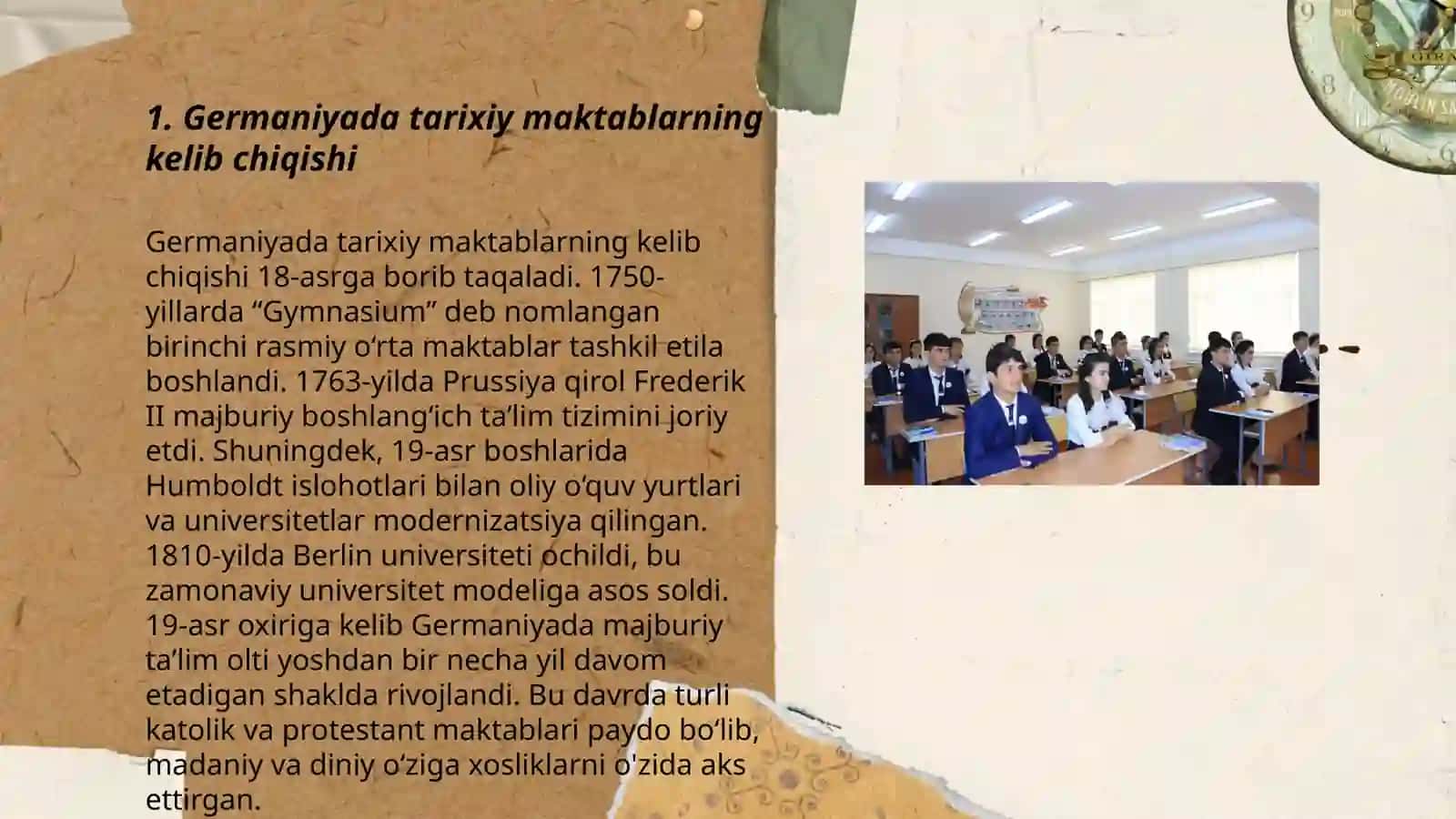 Germaniyadagi tarixiy maktab g'oyalarining o'ziga xos xususiyatlari 3