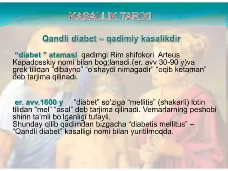 Qandli diabet 1 tip 3
