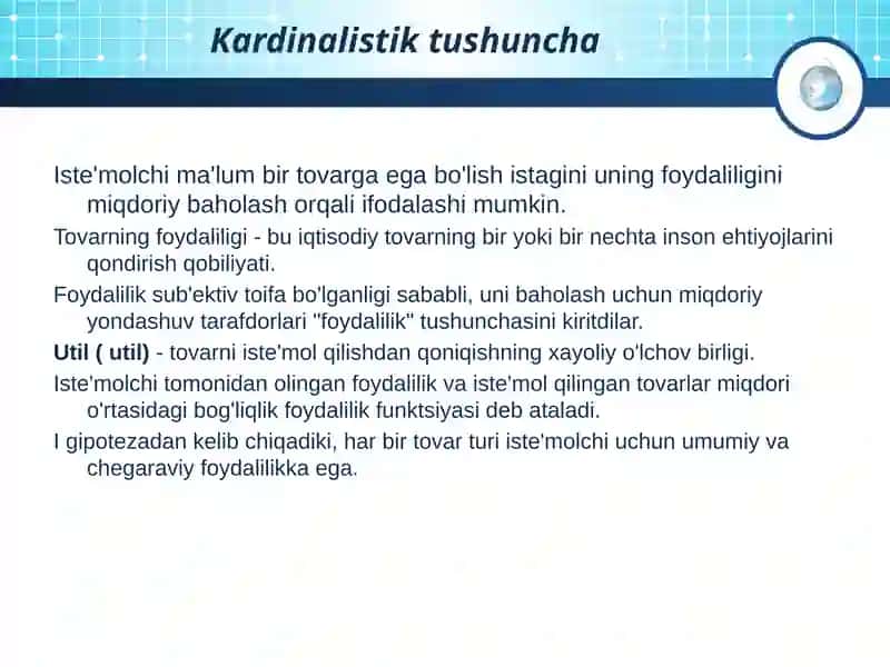 Iste’molchining xulq-atvori nazariyasi 3