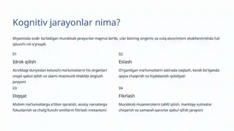 Kognitiv Uslublar: O'rganish va Fikrlashning Shaxsiy Yo'llari 3