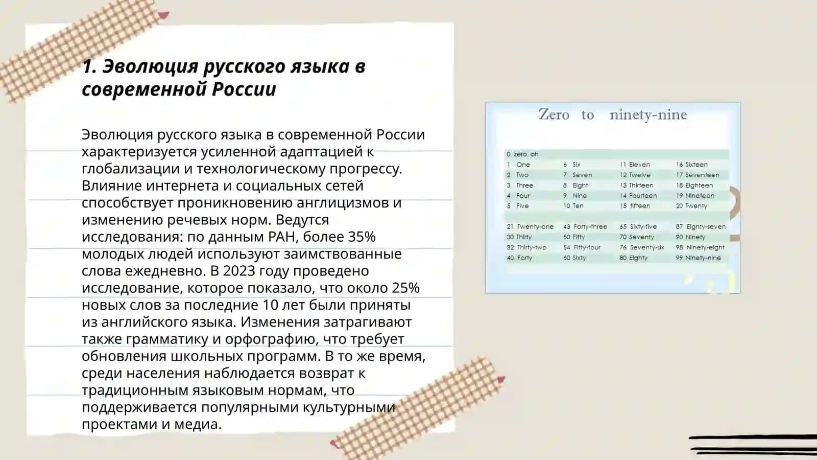 Языковая картина в современной России 3