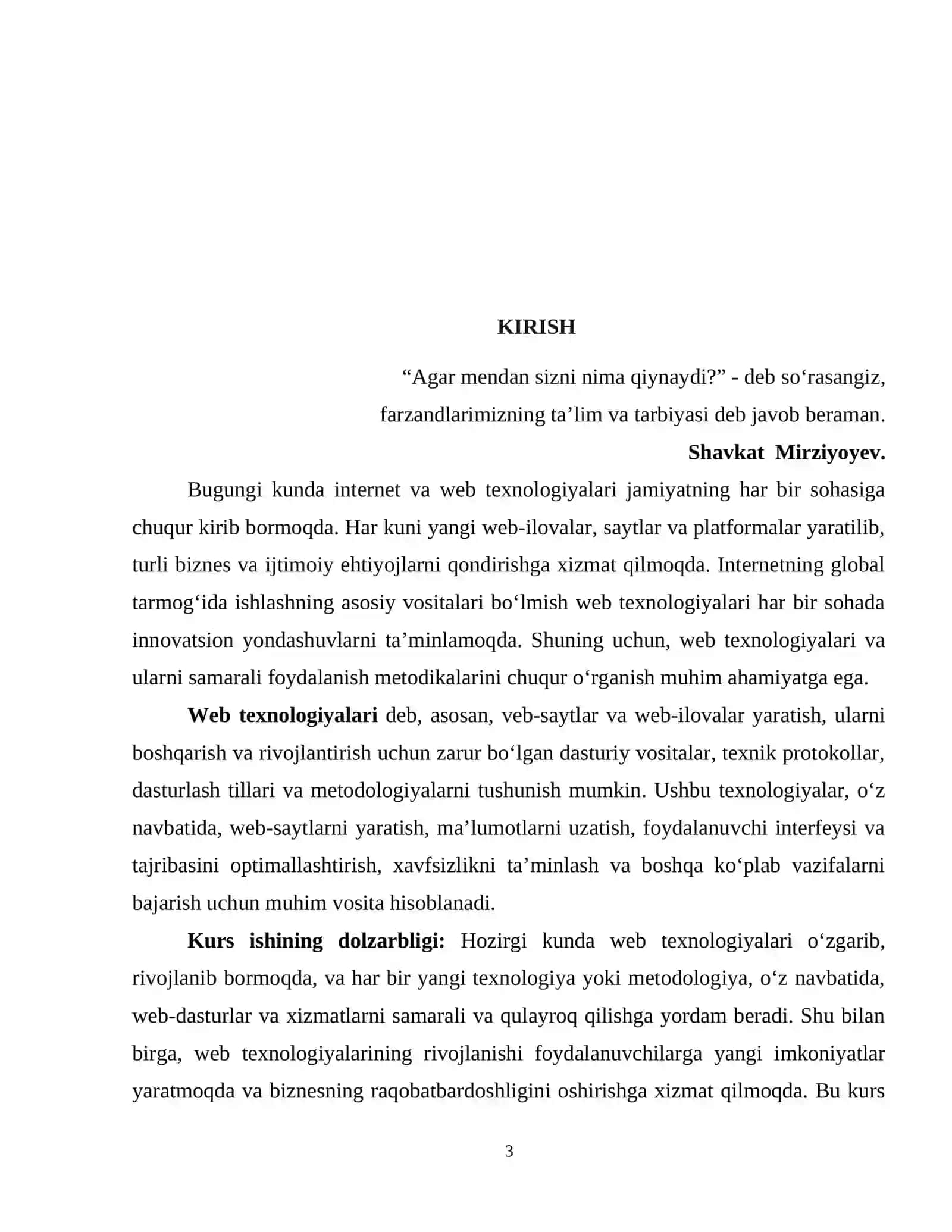 ELEKTRON DARSLIKLAR VA ULARGA QO’YILADIGAN TALABLAR 3
