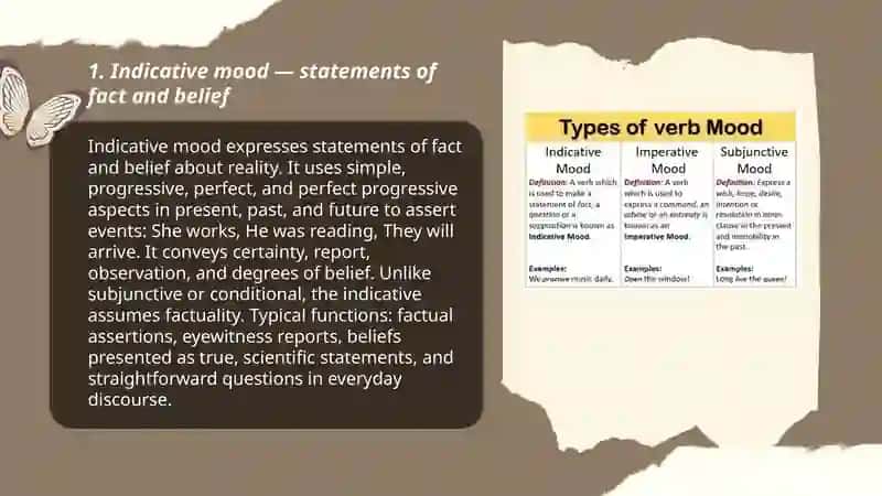 Verb moods 3