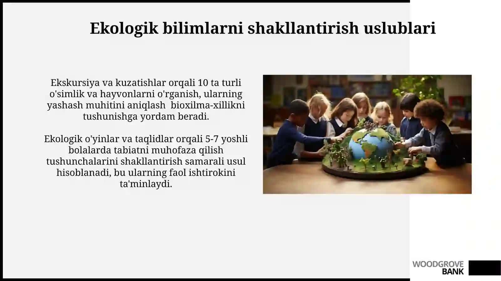 Ekologik va huquqiy bilim va koʻnikmalarni shakllantirish uslublari 3