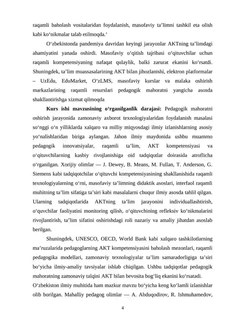 Pedagogik mahoratni oshirishda zamonaviy axborot texnologiyalarinining ahamiyati 3