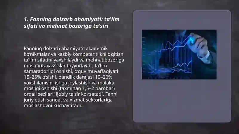 Akademik ko‘nikmalar va kasbiy kompetentlik fanini o‘rganish dolzarbligi 3