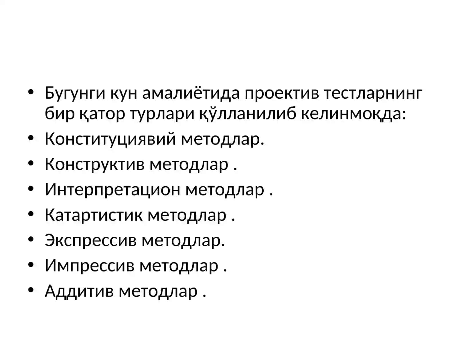 ШАХСНИ ПСИХОДИАГНОСТИК БАҲОЛАШ2-МАЪРУЗА 3