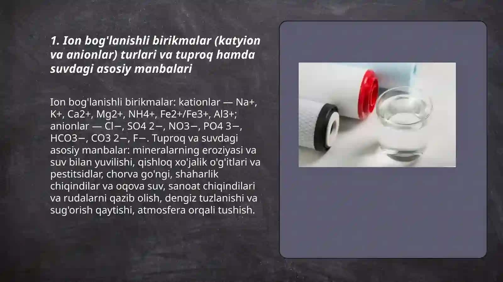 Ion bog'lanishli birikmalar 3