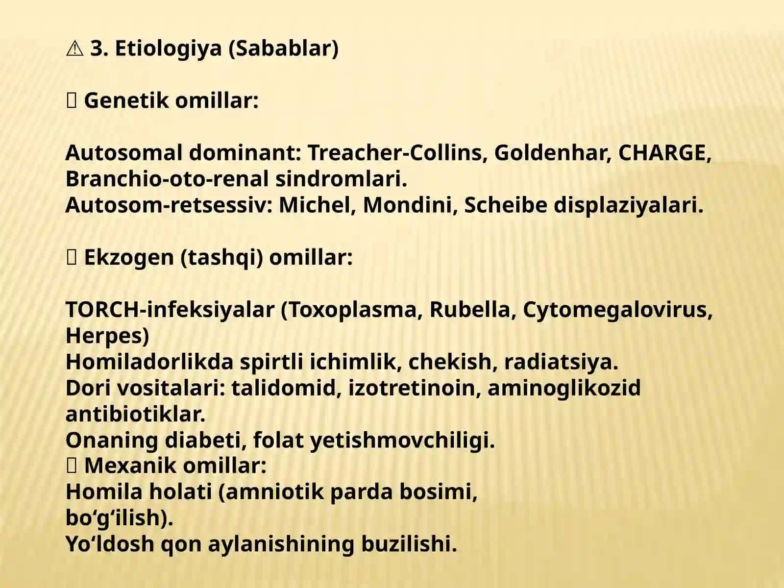 Quloq anomaliyalari 3