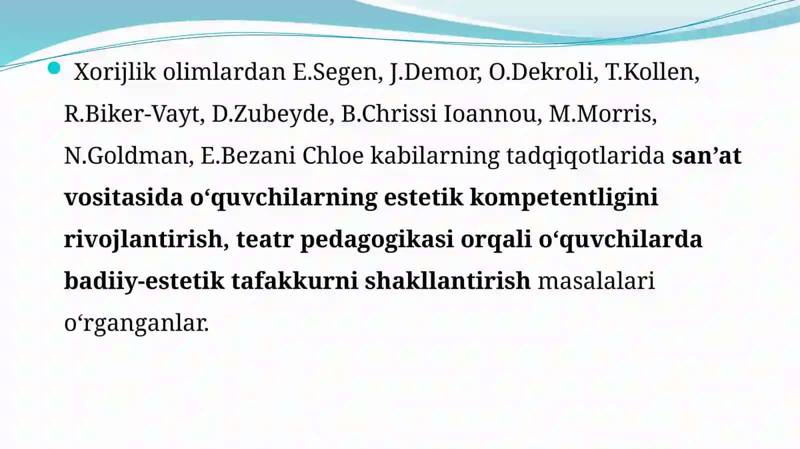 Art-pedagogik texnologiyalar vositasida boshlang‘ich sinf o‘quvchilarini estetik tarbiyalash 3