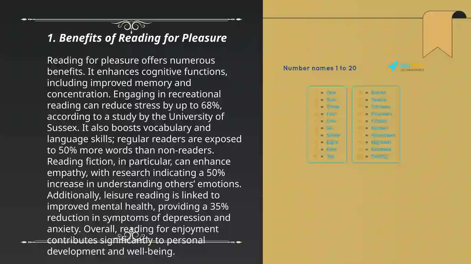 Reading for Pleasure a Door to Success - Inoqova Feruza 3