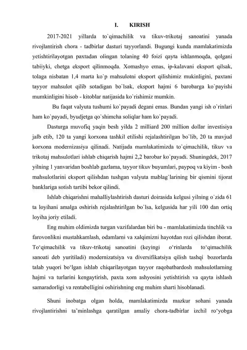 To’la qomatli ayollar ko’ylagini texnologik jarayonlarini loyihalash 3