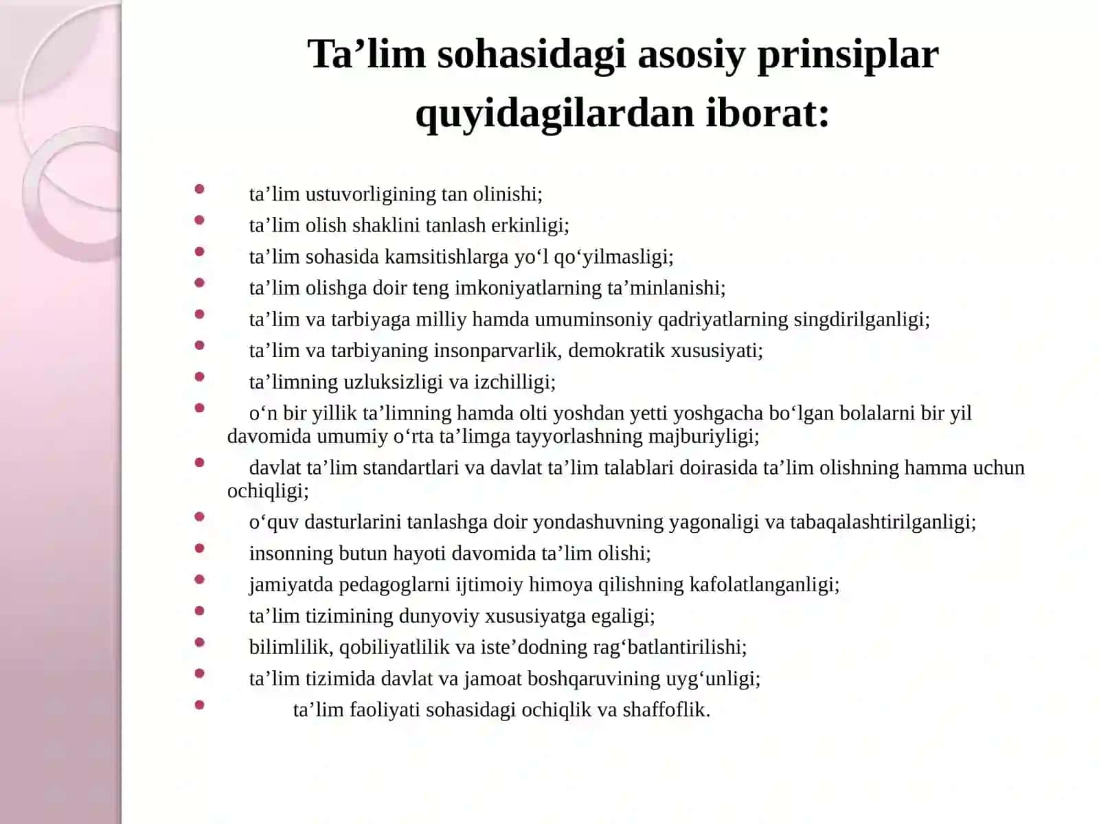 O’ZBEKISTONDA MAKTABGACHA TA’LIM TIZIMIDAGI ME’YORIY ASOSLARI 3