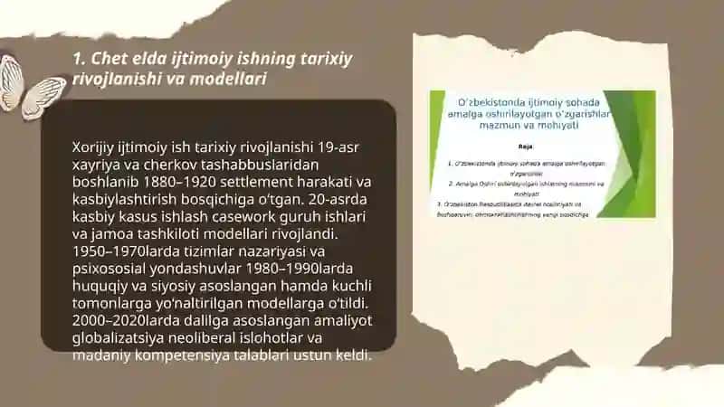 Chet elda ijtimoiy ishninig modellari 3