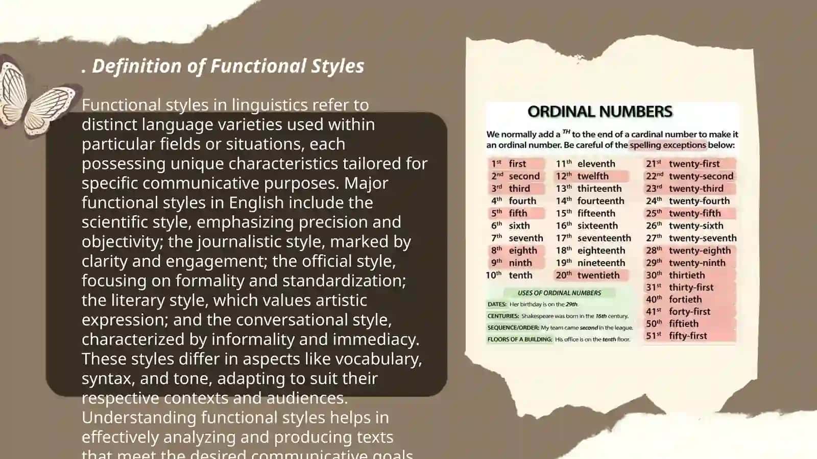 FUNCTIONAL STYLES OF THE ENGLISH LANGUAGE 3