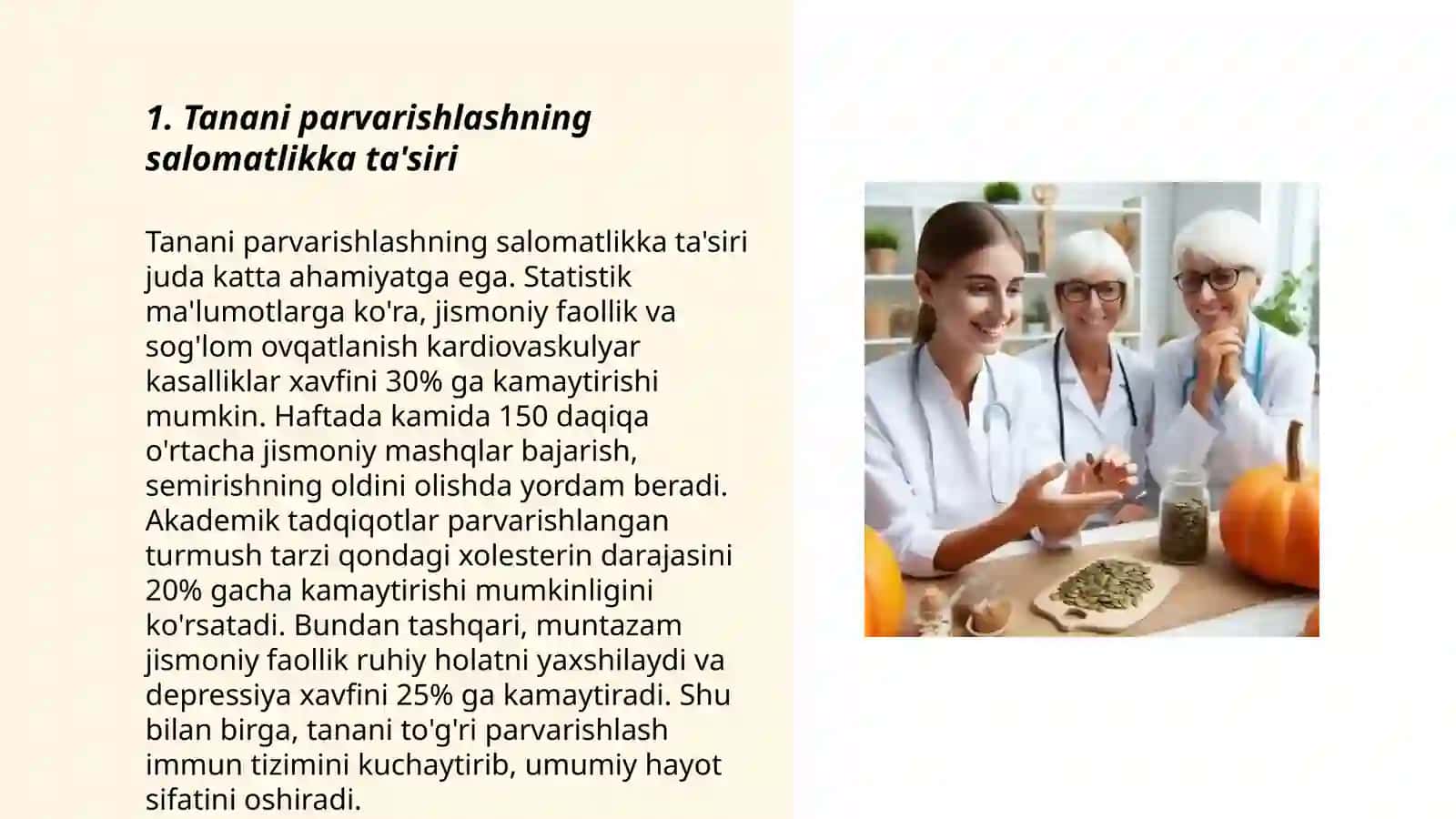 Tanani parvarishlashning salomatlikka ta'siri 3