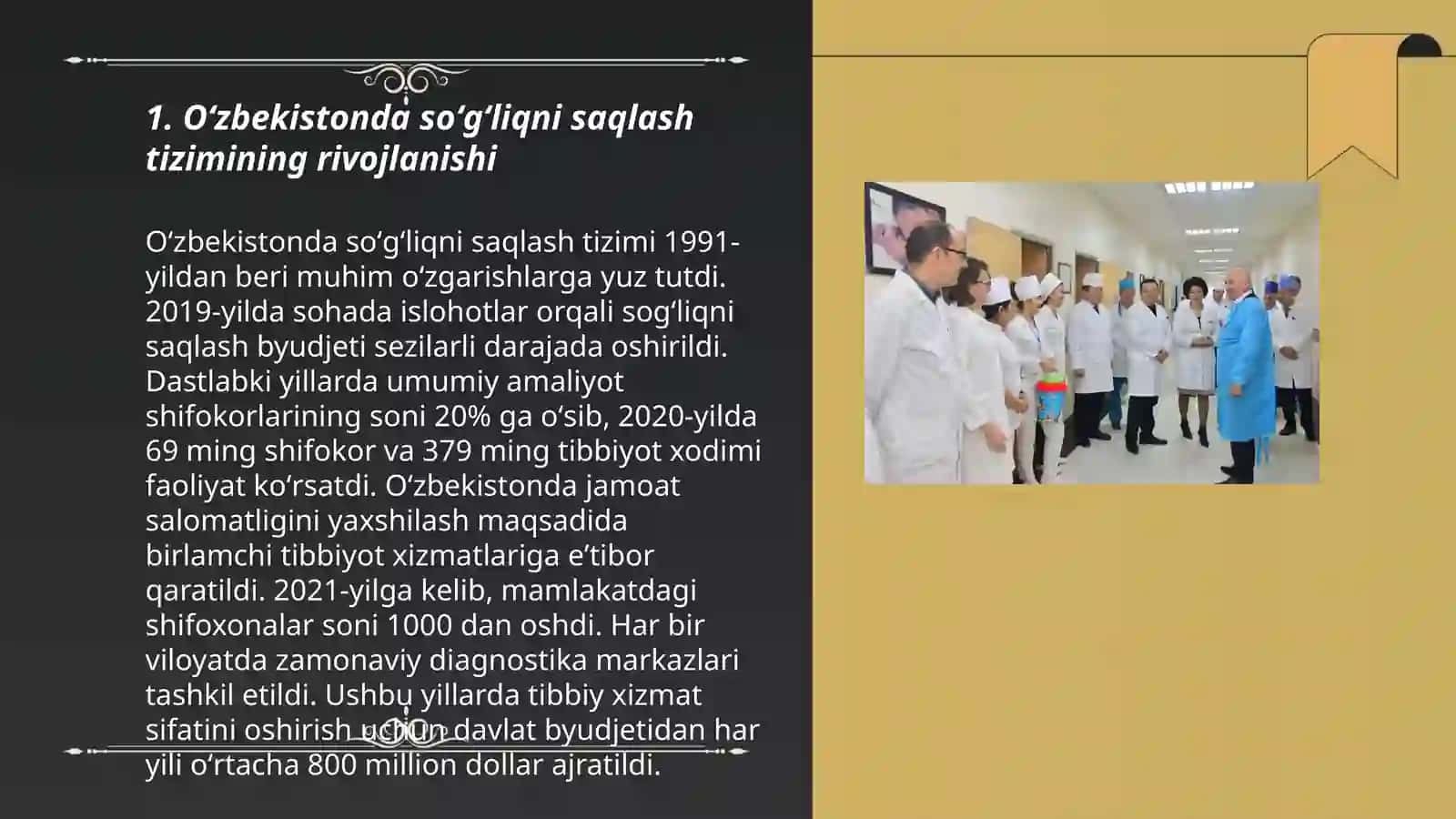Oʻzbekistonda soʻgʻliqni saqlash tizimining rivojlanishi 3