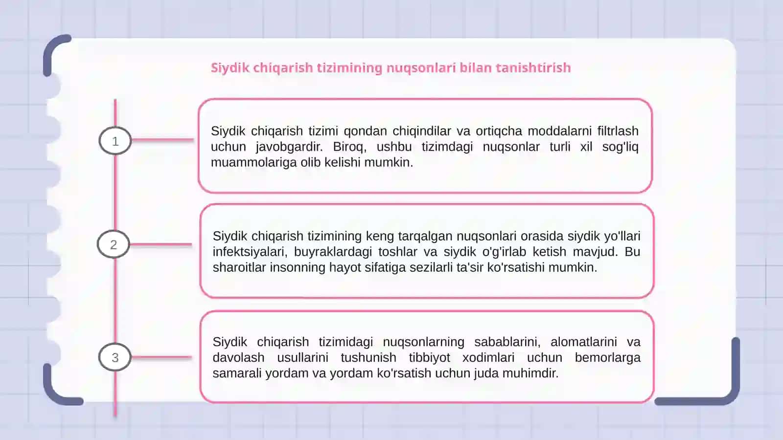 Siydik ajratish tizimining nuqsonlari 3
