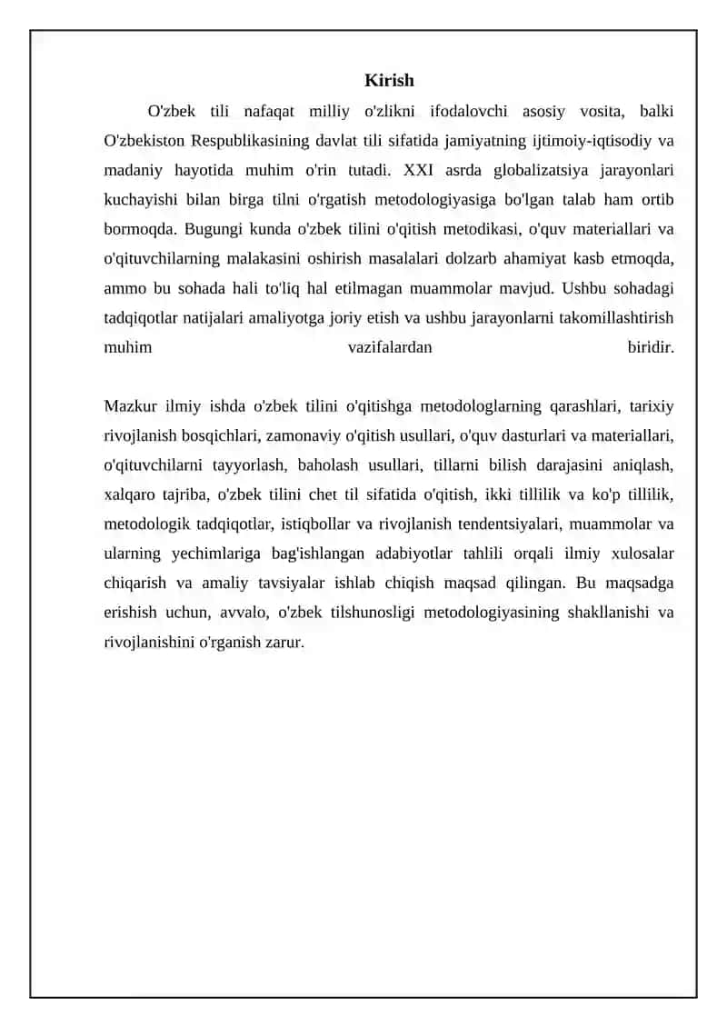 O'zbek tili o'qitish yuzasidan metodistlar qarashlari 3