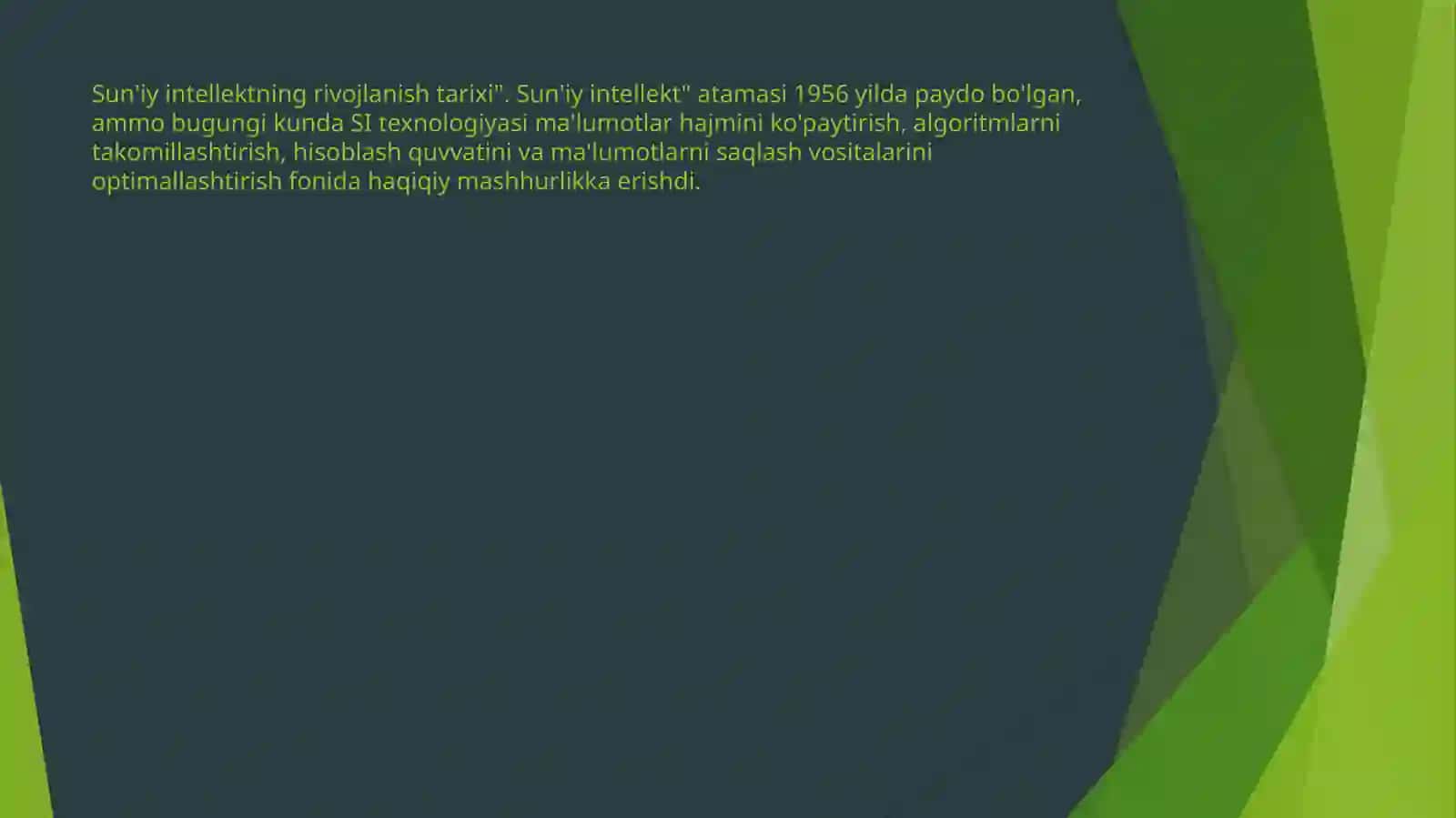 Sun’iyintellekt 3