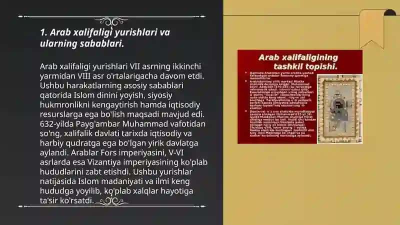 Orta Osiyo xalqlari arablar istilosi va hukmronligi davrida 3