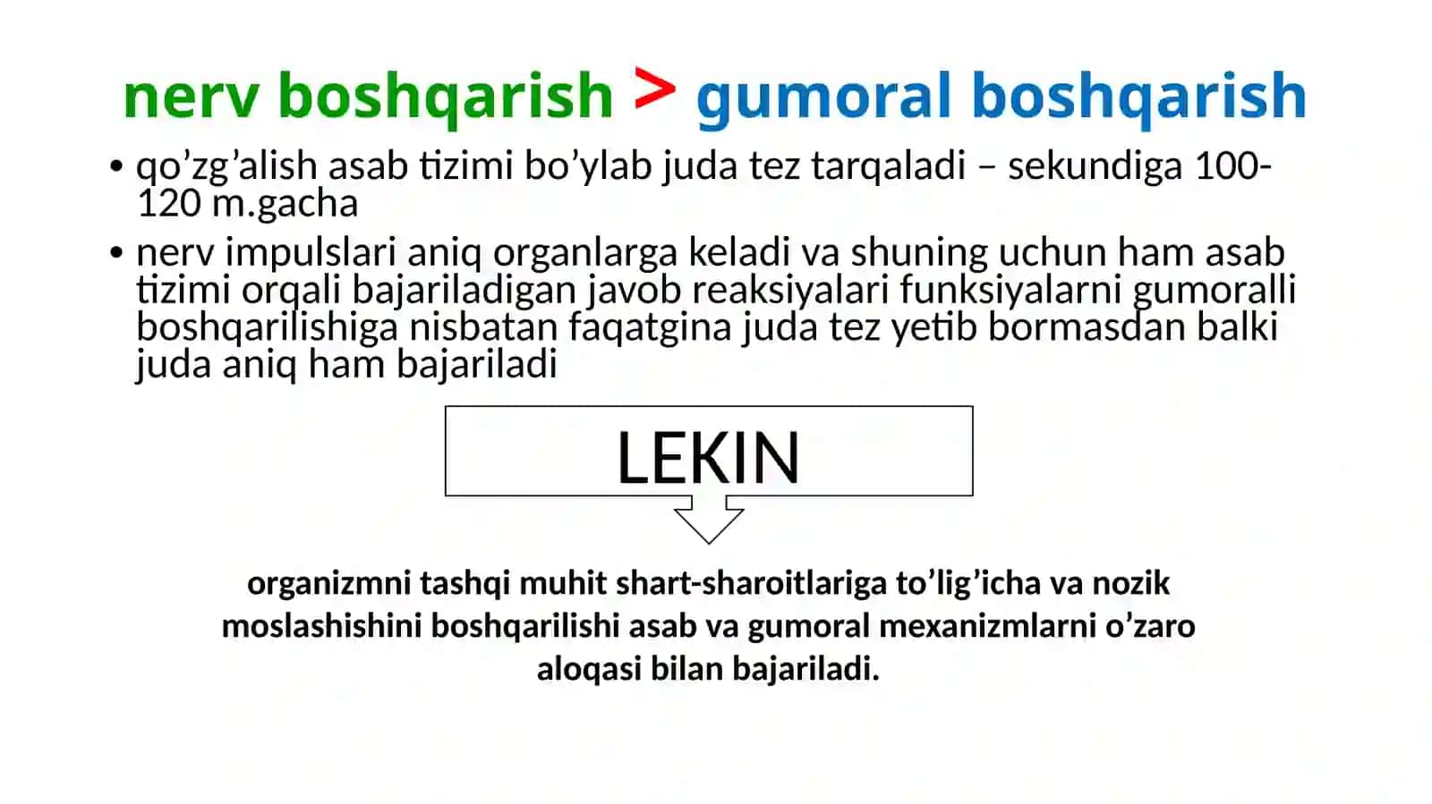 Nerv tizimining fiziologiyasi va oliy nerv faoliyatining yosh xususiyatlari 3