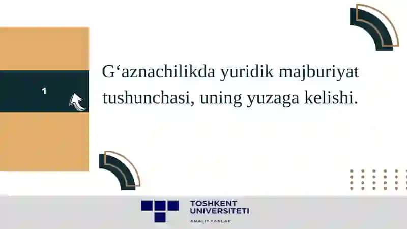 G’AZNACHILIKDA YURIDIK MAJBURIYATLAR VA ULARNI RO’YXATGA OLISH 3