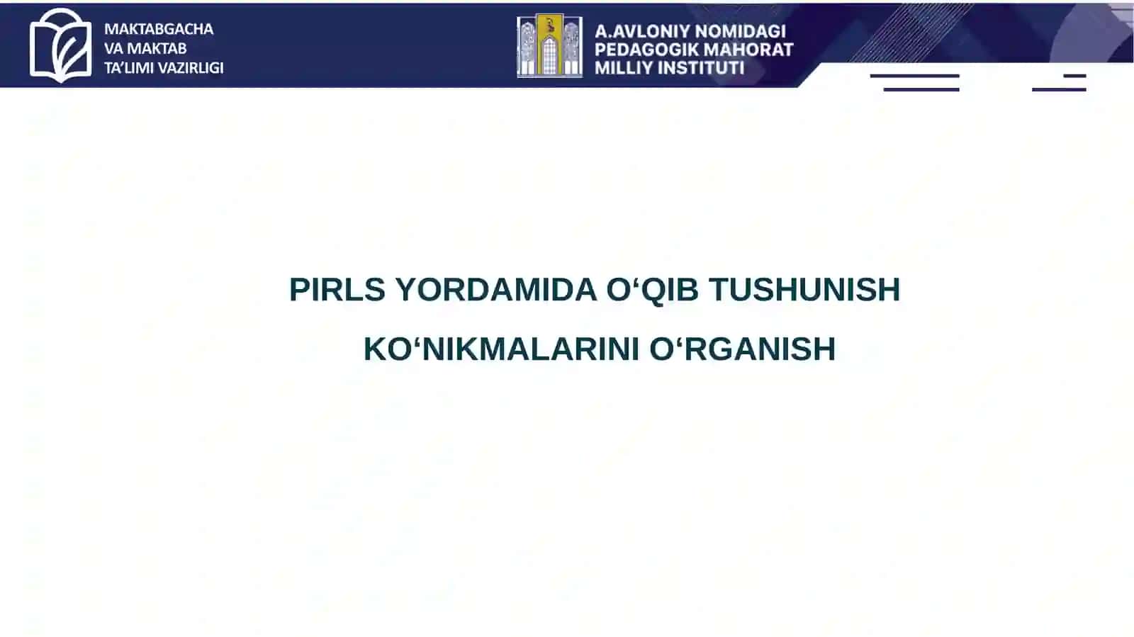 Millat kelajagining poydevoriboshlang'ich ta'limga oid darslar 3