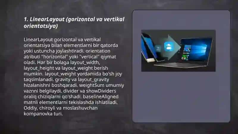 Androidda kompanovkalar turlari 3