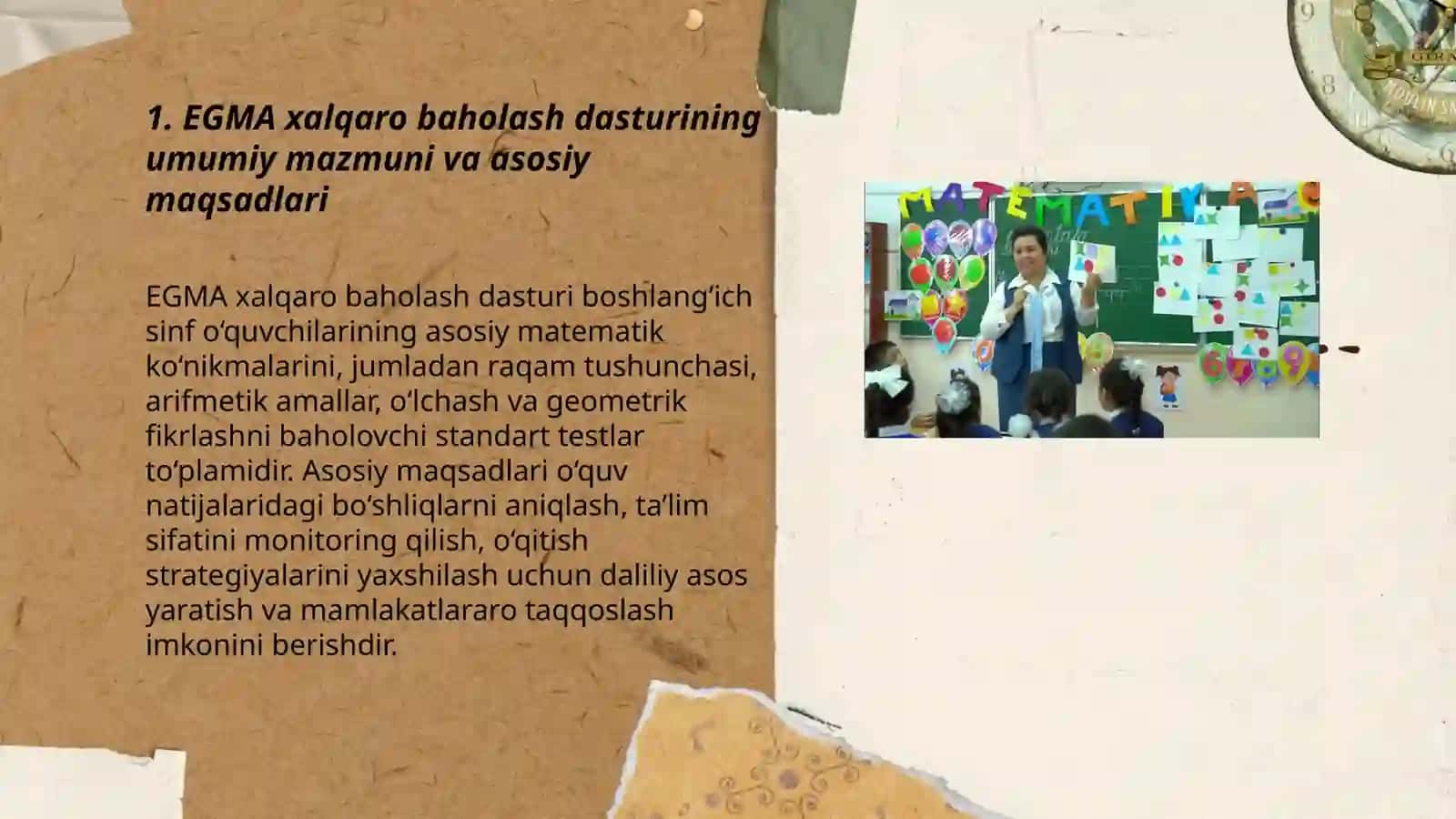 EGMA xalqaro baholash dasturi 3