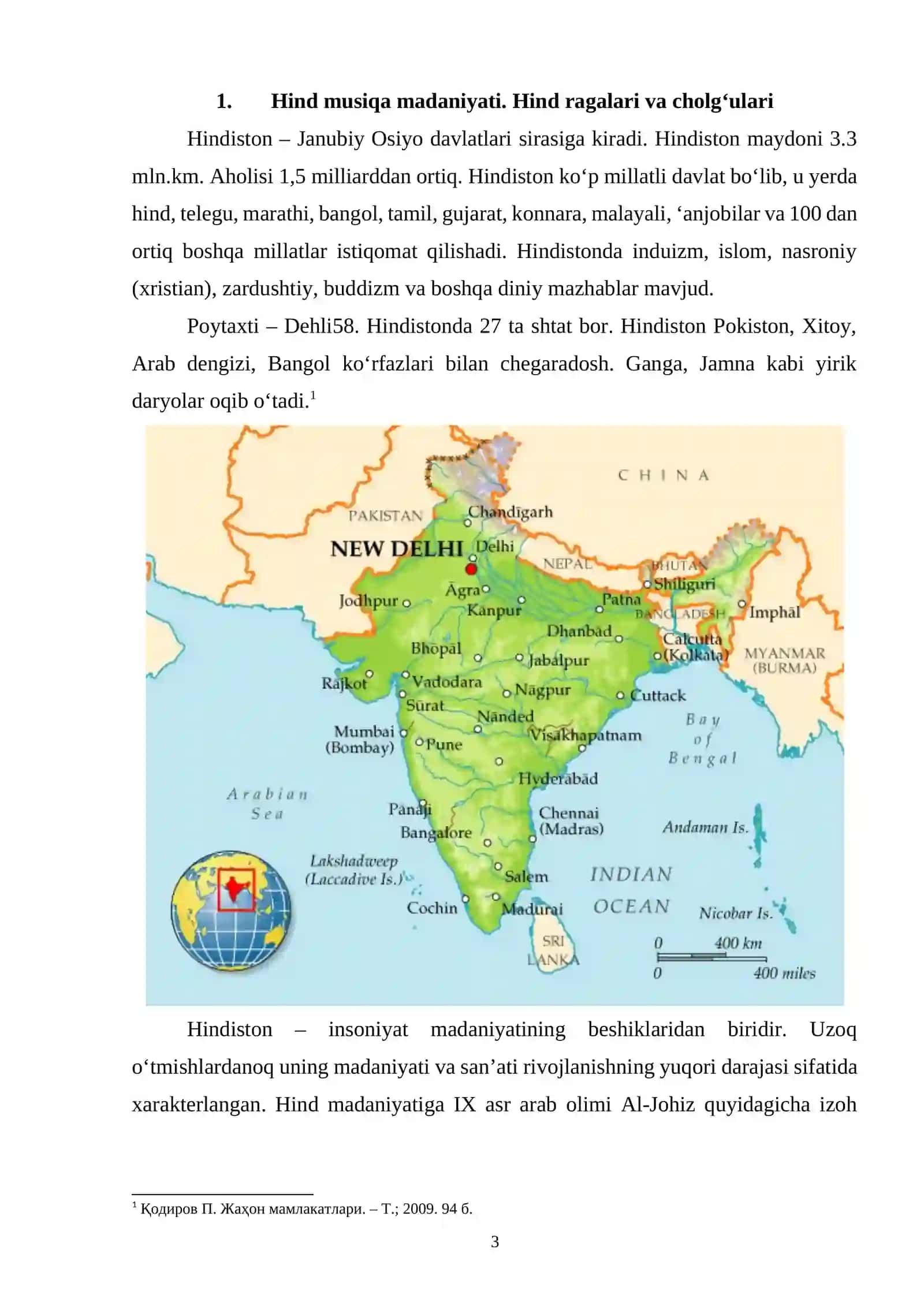 Hind musiqa madaniyatida Ravi Shankar Oʻrni 3