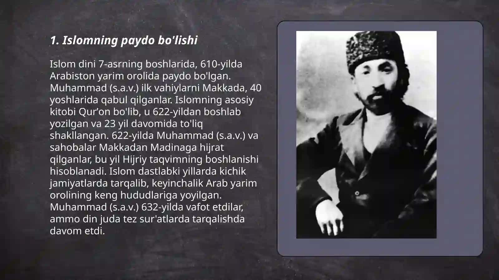 Abdurauf Fitratning "Muxtasar islom tarixi" 3