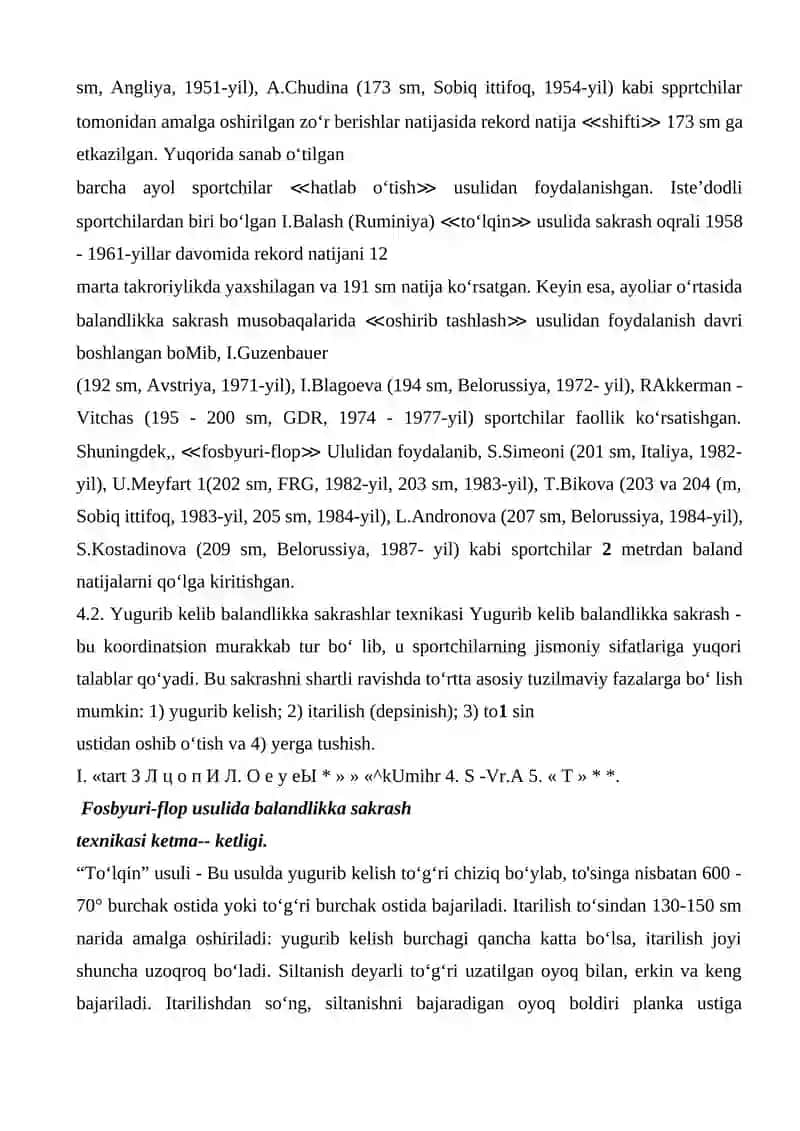 Yugurib kelib balandlikka sakrash 3