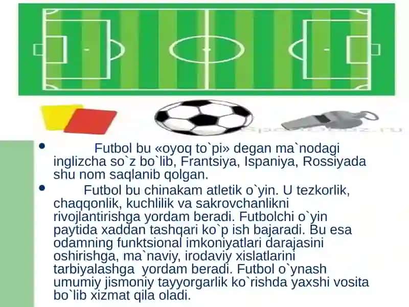 Futbol o`yinini paydo bo`lishi 3