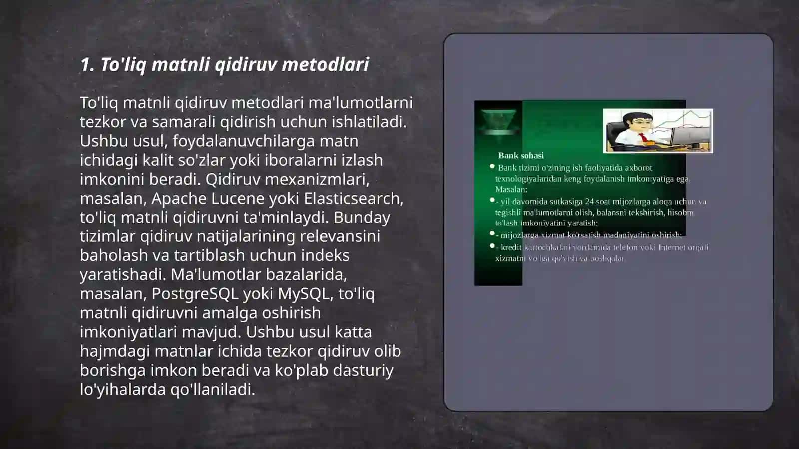 Axborotlarni qidirishning asosiy metodlari 3